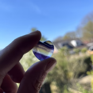 Fluoriet hart, Fluoriet Hartje, Regenboog Fluoriet Hartje, Regenboog fluoriet hart
