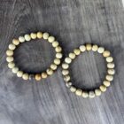 Palo Santo 8 mm armband houten kralen, Spirituele armband Palo Santo 8 mm, Heilig hout armband 8 mm kralen, Palo Santo armband natuurlijk en licht, Subtiele houten armband Palo Santo 8 mm, Authentieke Palo Santo armband edelsteenstijl