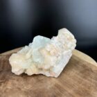 Stilbiet met Apofylliet cluster 728 gram, Ruwe Stilbiet en Apofylliet mineralen combinatie, Roze Stilbiet met witte Apofylliet kristallen India mix, Stilbiet Apofylliet voor Hart en Kruin Chakra, Edelstenen en mineralen cluster Stilbiet Apofylliet, Ruwe spirituele steen Stilbiet met Apofylliet.