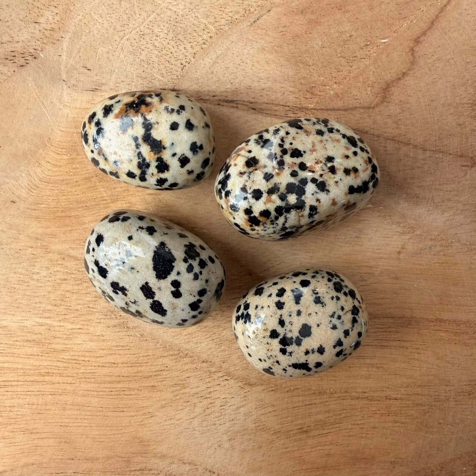 Dalmatiër Jaspis Trommelsteen - Afbeelding 2