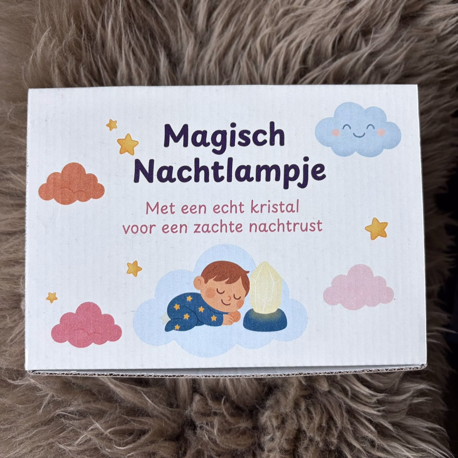 magisch edelsteen nachtlampje stopcontact amethist rozenkwarts bergkristal